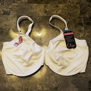 Olga unlined full coverage bra